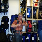Testing Backpacks some days before leaving Stavanger