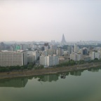 view from the hotel in Pyongyang 2