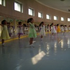 showing of abilities and dancing in a Pyongyang kindergarden 2