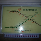 subway chart for Pyongyang