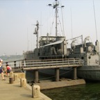 visiting the UC sby-boat captured in 1968 - 2