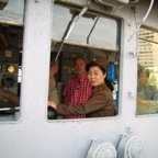 visiting the UC sby-boat captured in 1968 - 1