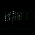Pyongyang at night