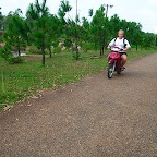 On a moto in Hue