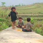 Children in the mountains in north Viet Nam 2