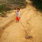 Children in the mountains in north Viet Nam 3