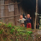 Children in the mountains in north Viet Nam 4