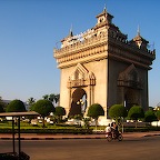 Triumph arch in Vientiane