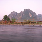 Morningfeeling riverside in Vang Vieng 2