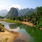 Sights from the busride Vang Vieng to Phonsavanh 1