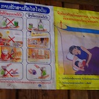 Malariawarnings in the local communities 2