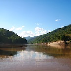 Views from the SlowBoat from Luang Pradang to border of Thailand 5